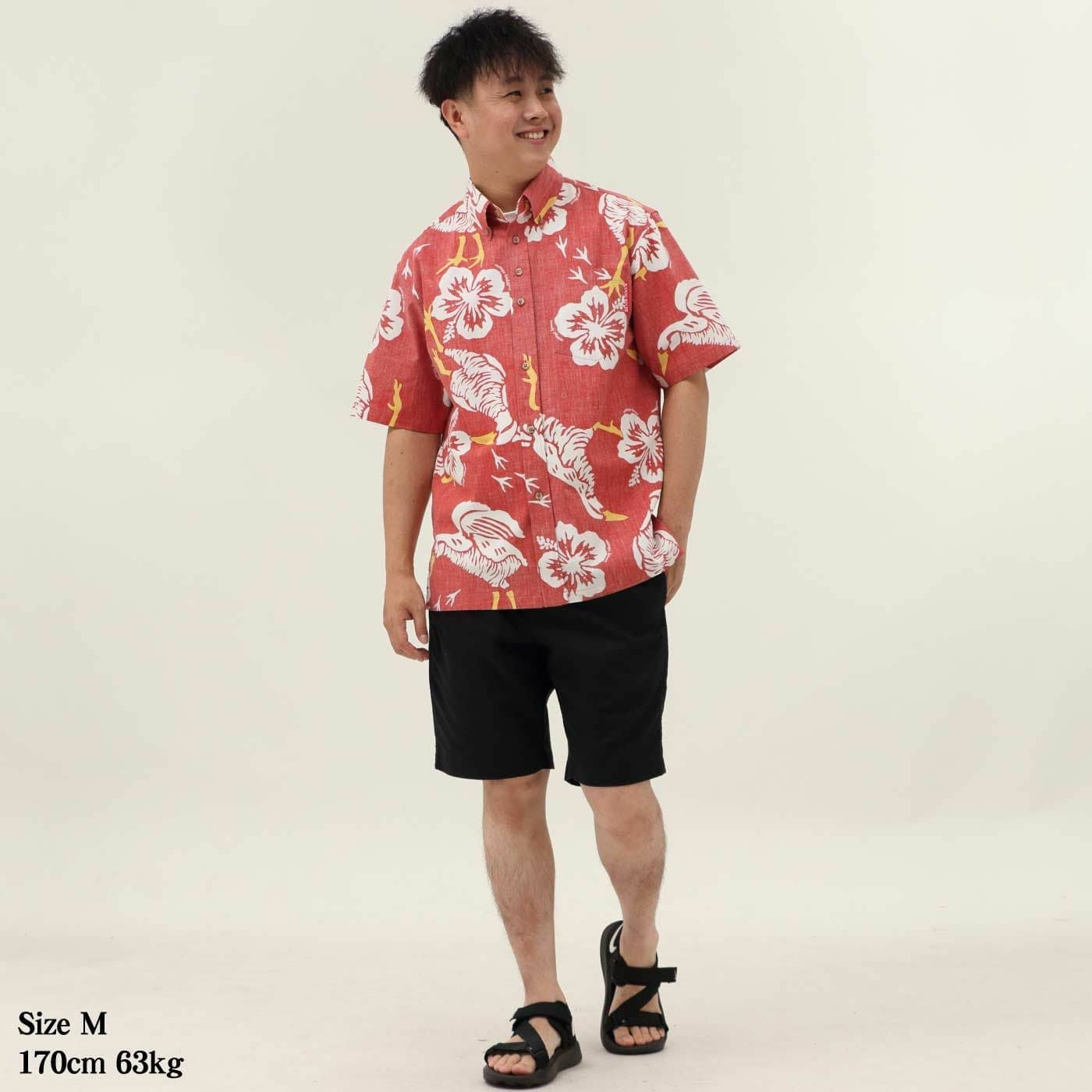 かりゆしウェアモデル着用画像