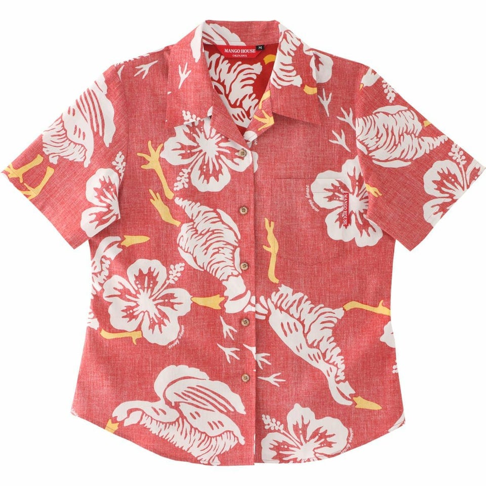 かりゆしウェアサムネイル画像　オレンジ