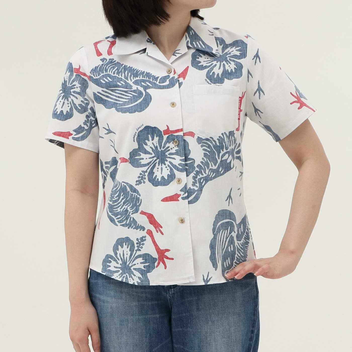 かりゆしウェアモデル着用画像