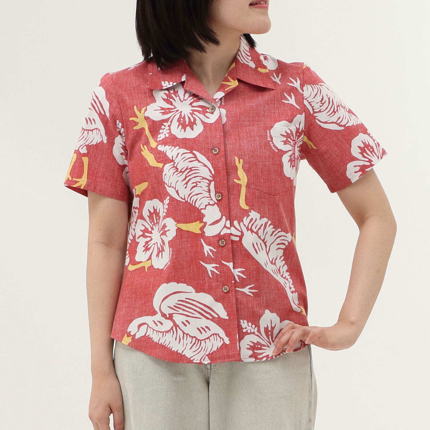 かりゆしウェアモデル着用画像