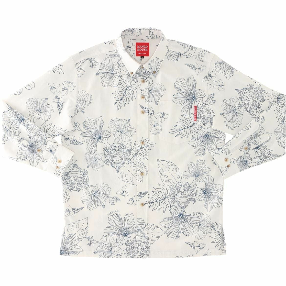 かりゆしウェア　サムネイル画像　アイボリー