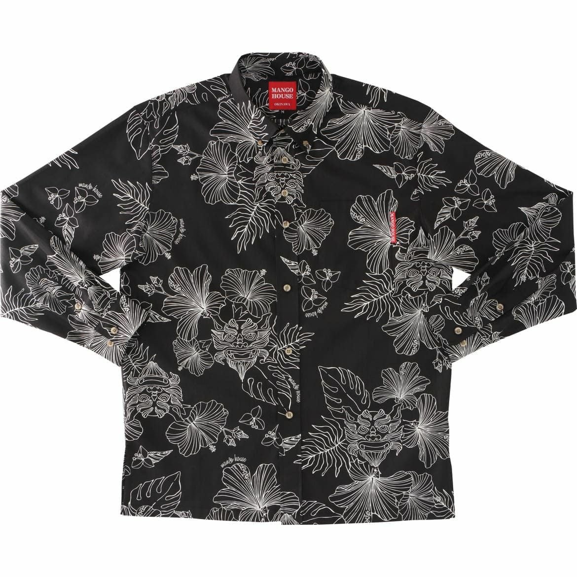 かりゆしウェア　サムネイル画像　ブラック