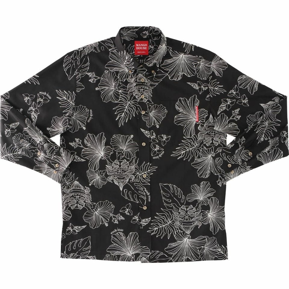 かりゆしウェア　サムネイル画像　ブラック