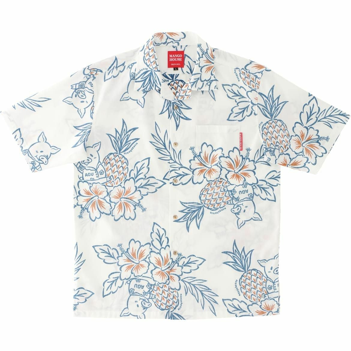 かりゆしウェア　サムネイル画像　アイボリー