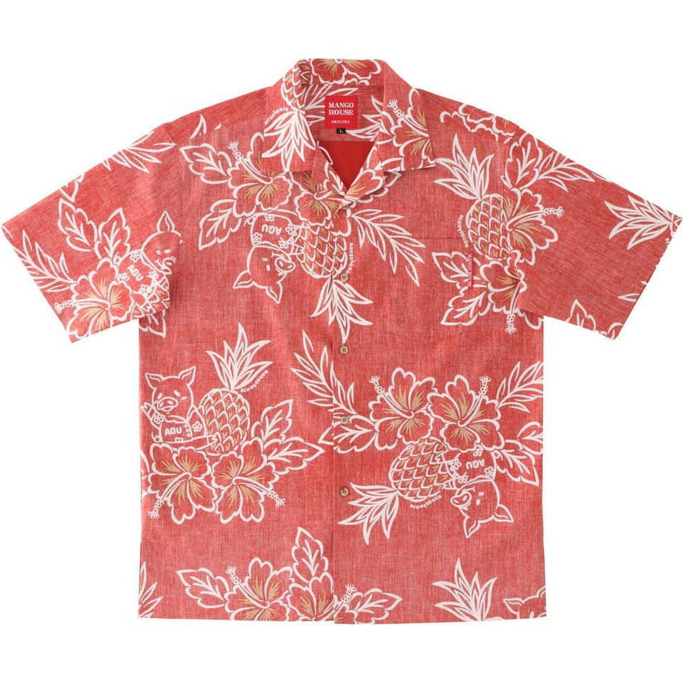 かりゆしウェア　サムネイル画像　オレンジ