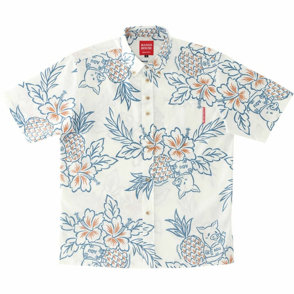 かりゆしウェアサムネイル画像　アイボリー