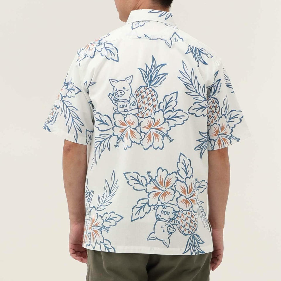 かりゆしウェアモデル着用画像