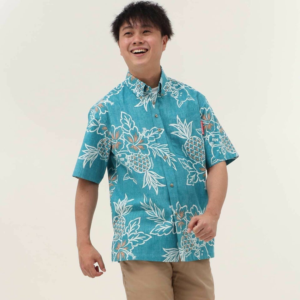 かりゆしウェアモデル着用画像