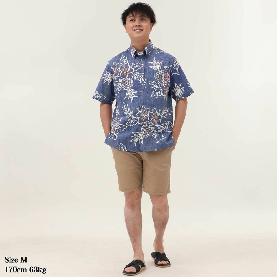 かりゆしウェアモデル着用画像