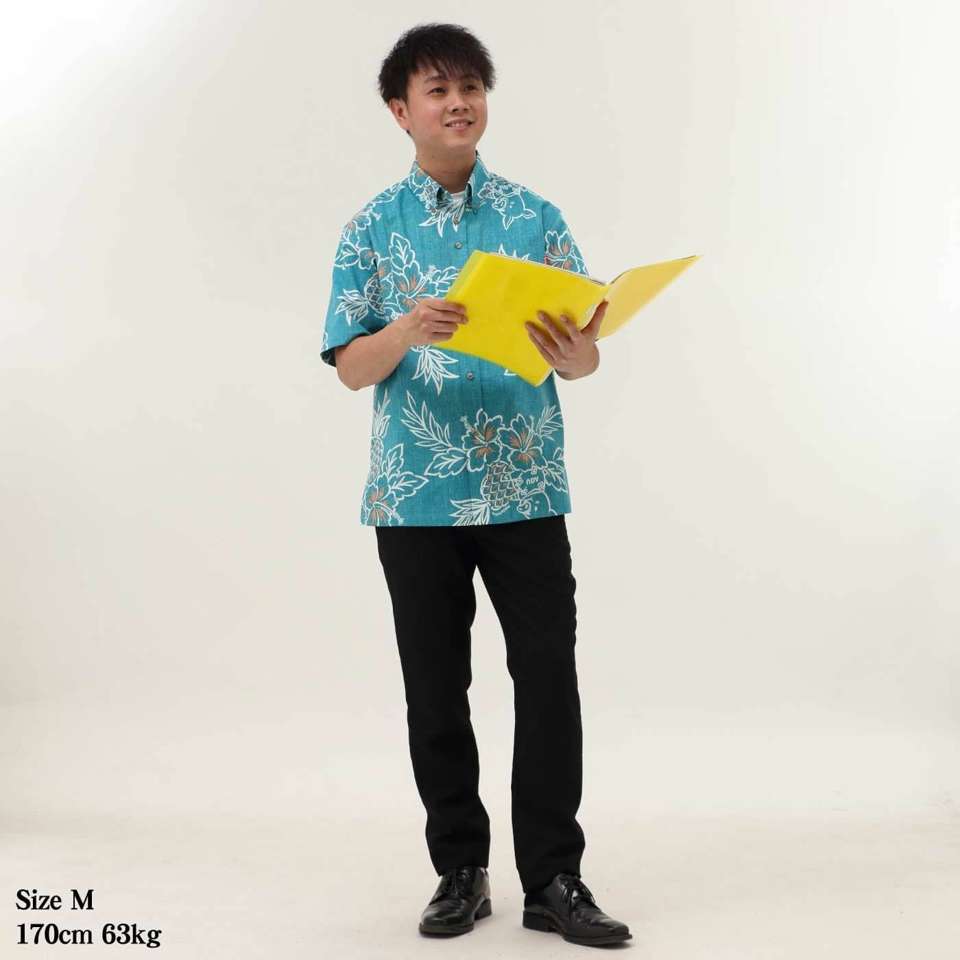 かりゆしウェアモデル着用画像