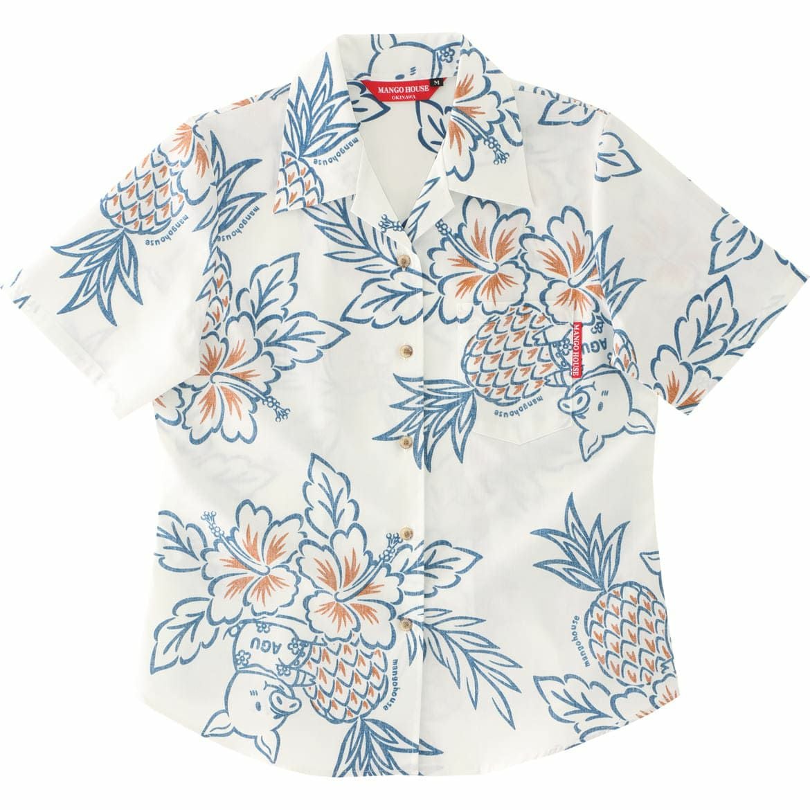 かりゆしウェアサムネイル画像　アイボリー