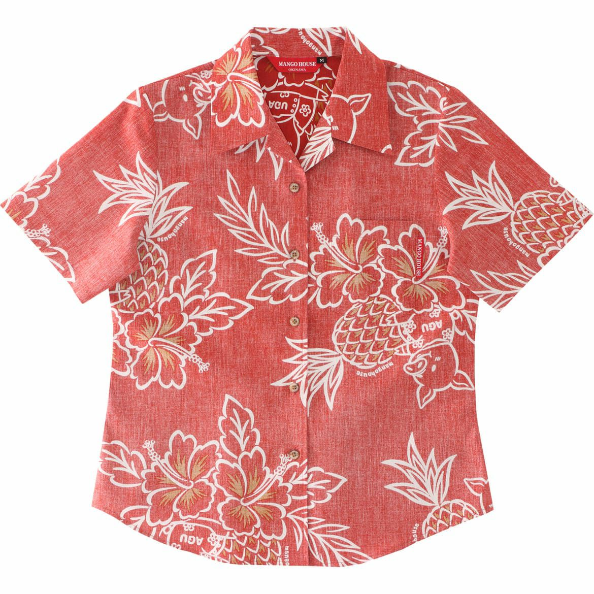 かりゆしウェアサムネイル画像　オレンジ