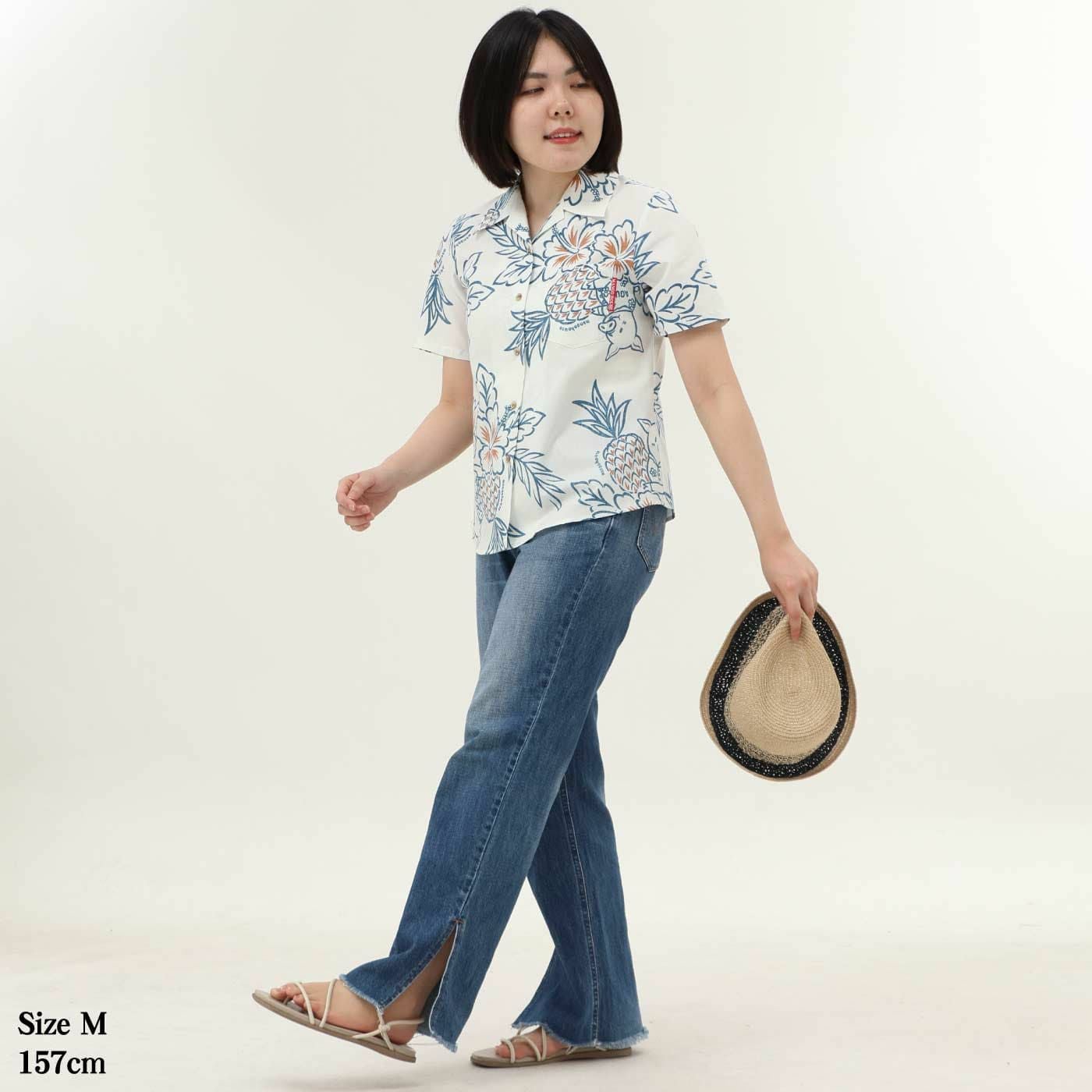 かりゆしウェアモデル着用画像