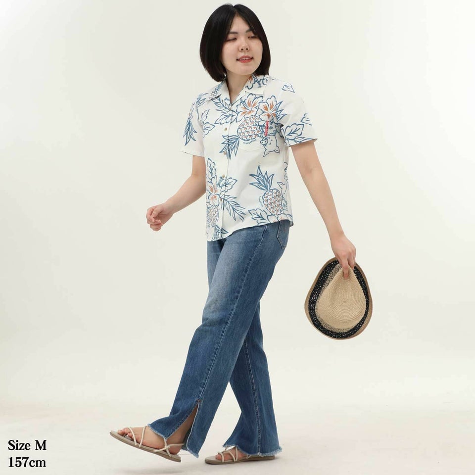 かりゆしウェアモデル着用画像