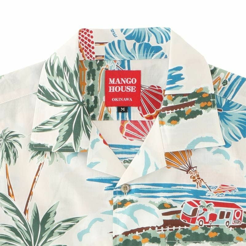 かりゆしウェア　襟元