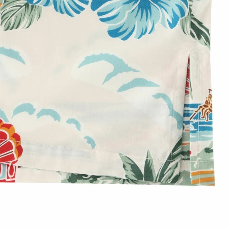 かりゆしウェア　スリット