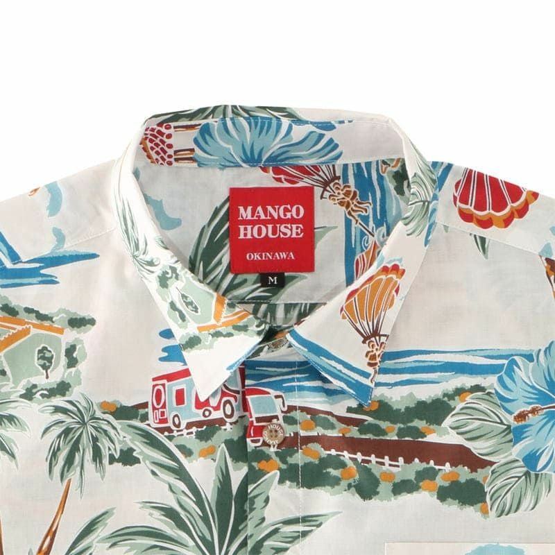 かりゆしウェア　襟元