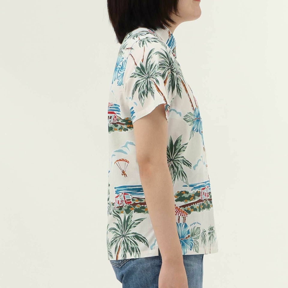 かりゆしウェアモデル着用画像