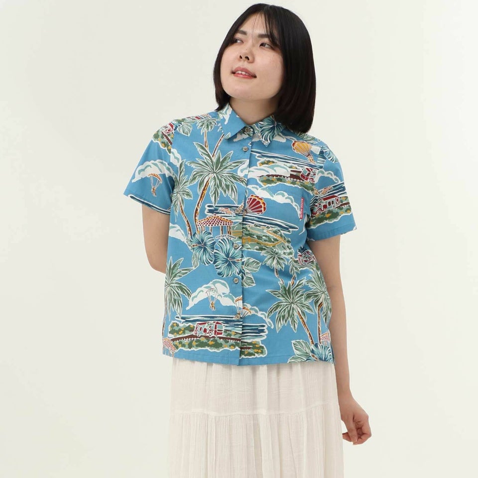 かりゆしウェアモデル着用画像