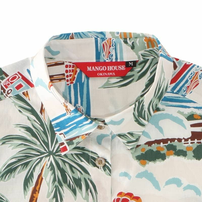 かりゆしウェア　襟元