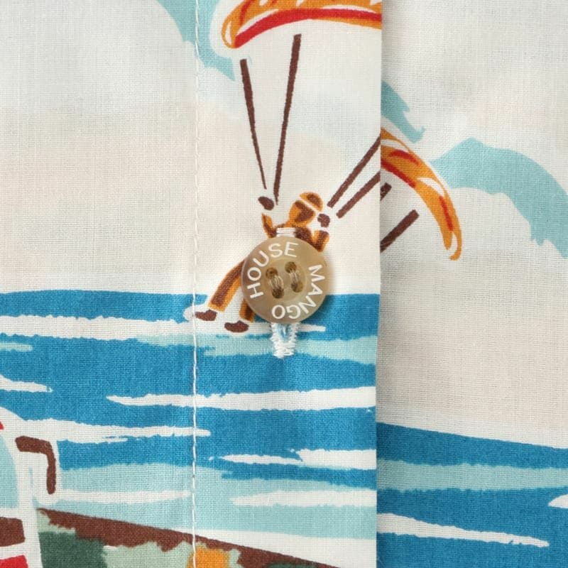 かりゆしウェア　ボタン