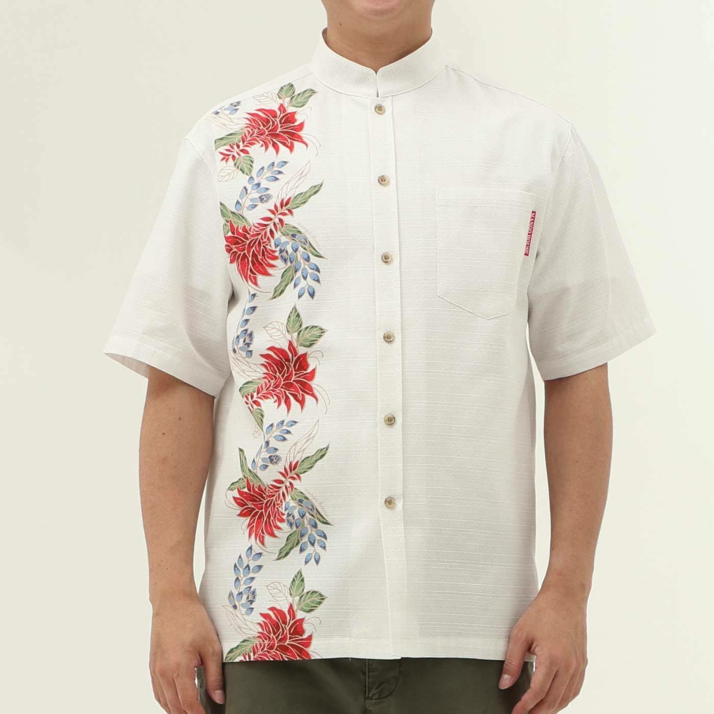 かりゆしウェアモデル着用画像