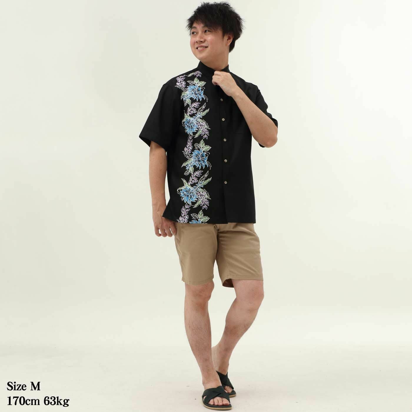 かりゆしウェアモデル着用画像