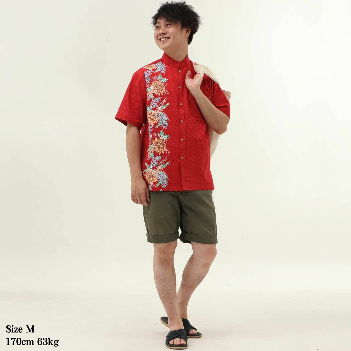 かりゆしウェアモデル着用画像