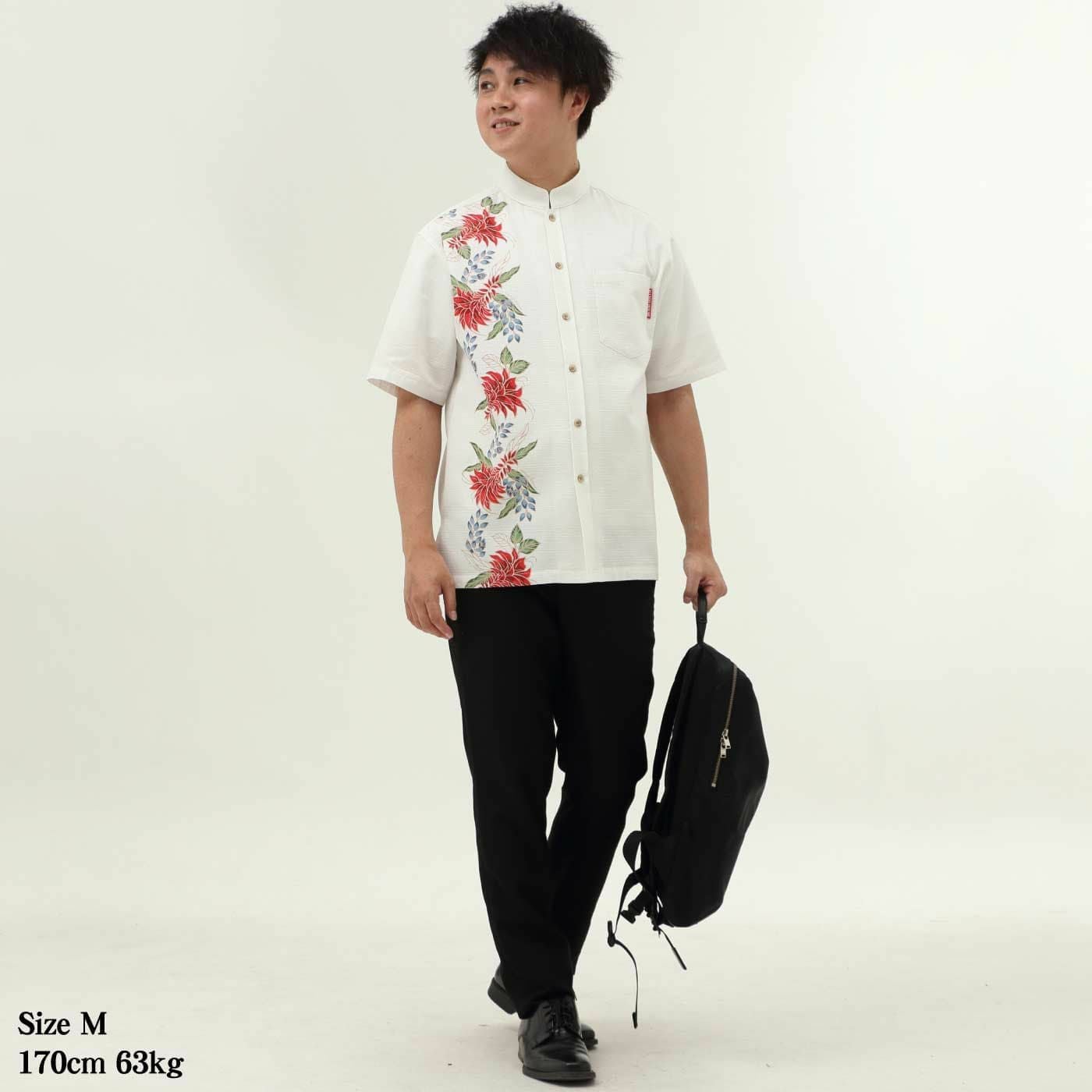 かりゆしウェアモデル着用画像