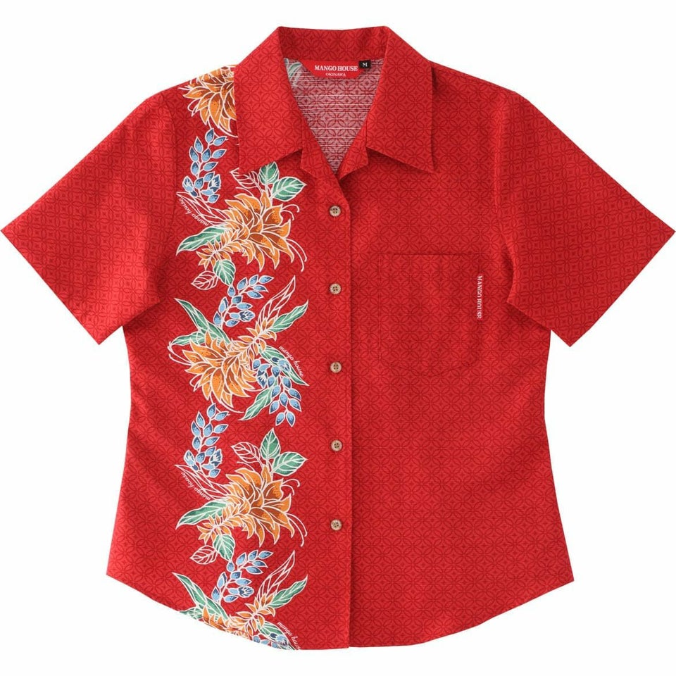 かりゆしウェア　サムネイル画像　レッド