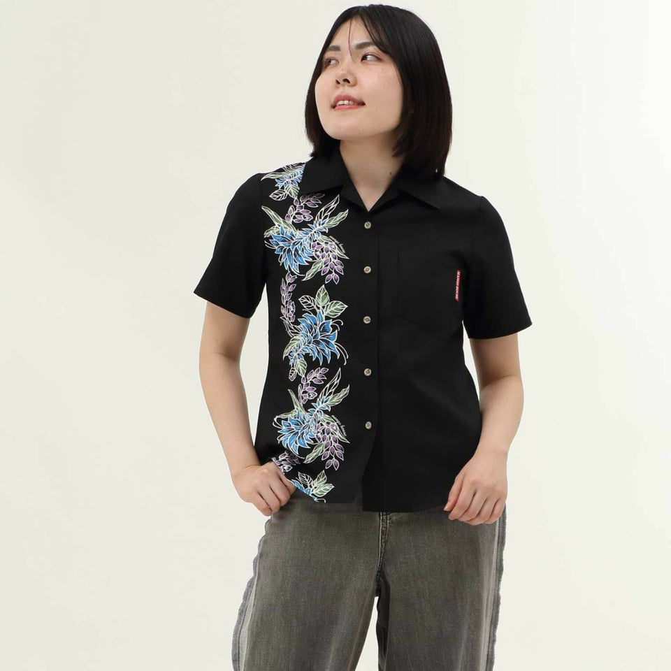 かりゆしウェアモデル着用画像