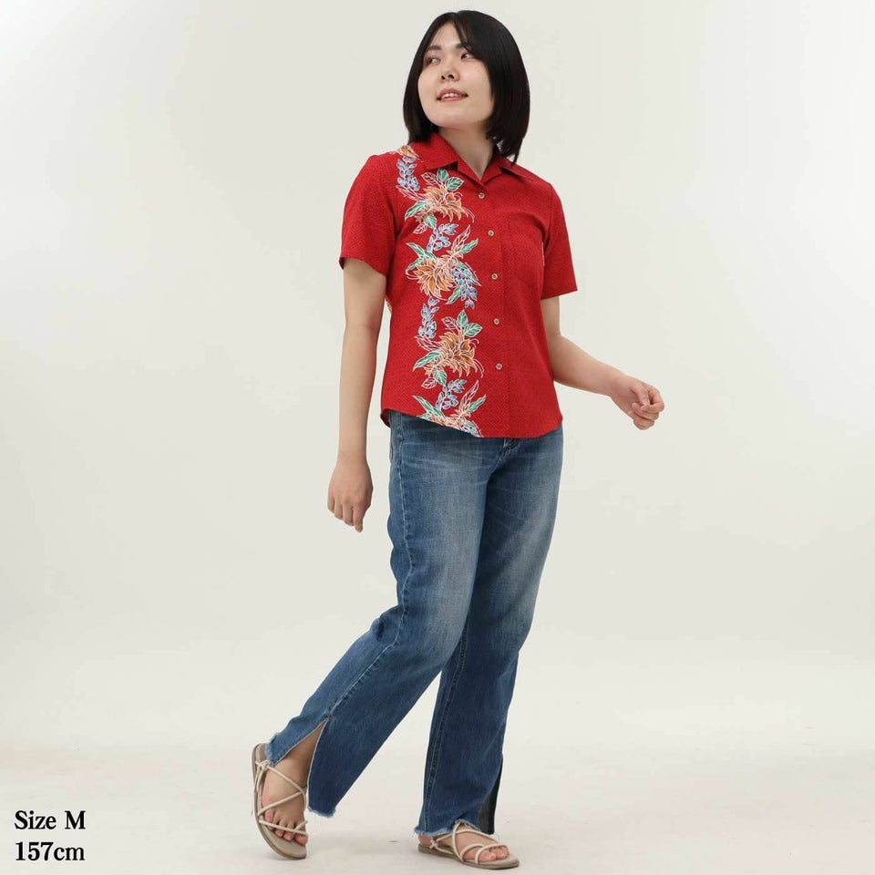 かりゆしウェアモデル着用画像