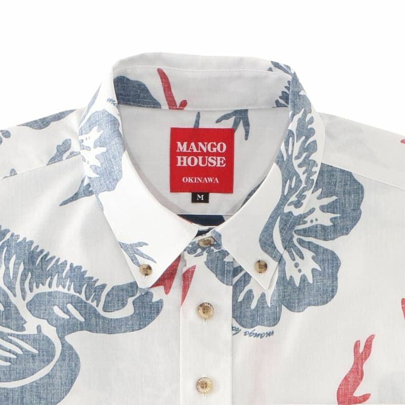 かりゆしウェア襟元