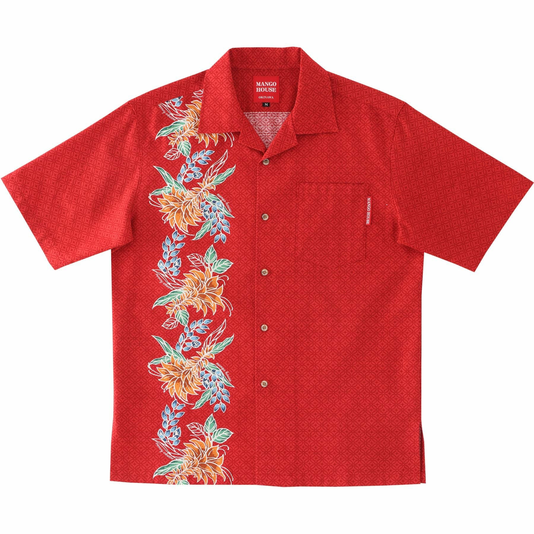 かりゆしウェア　サムネイル画像　レッド