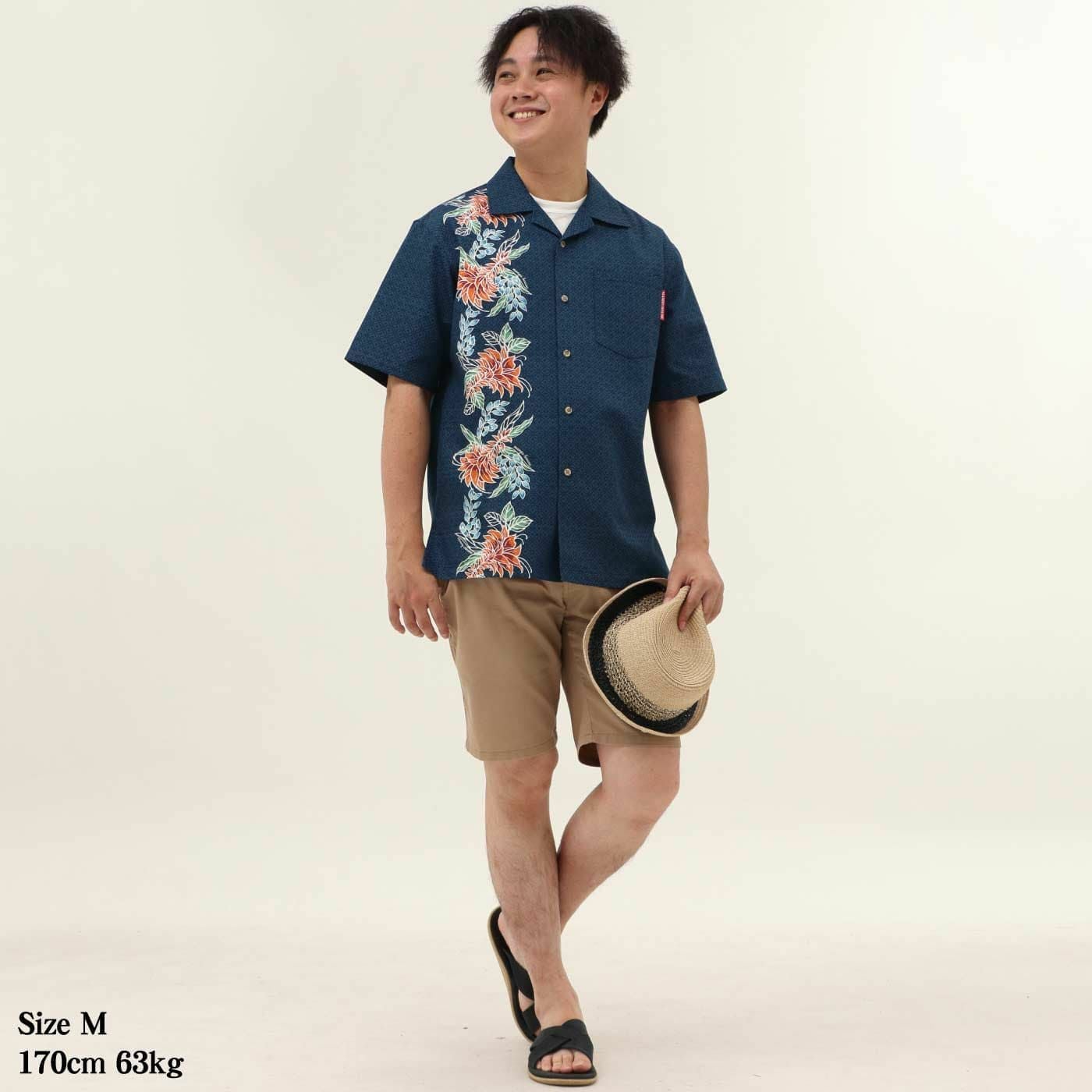 かりゆしウェア　モデル着用画像