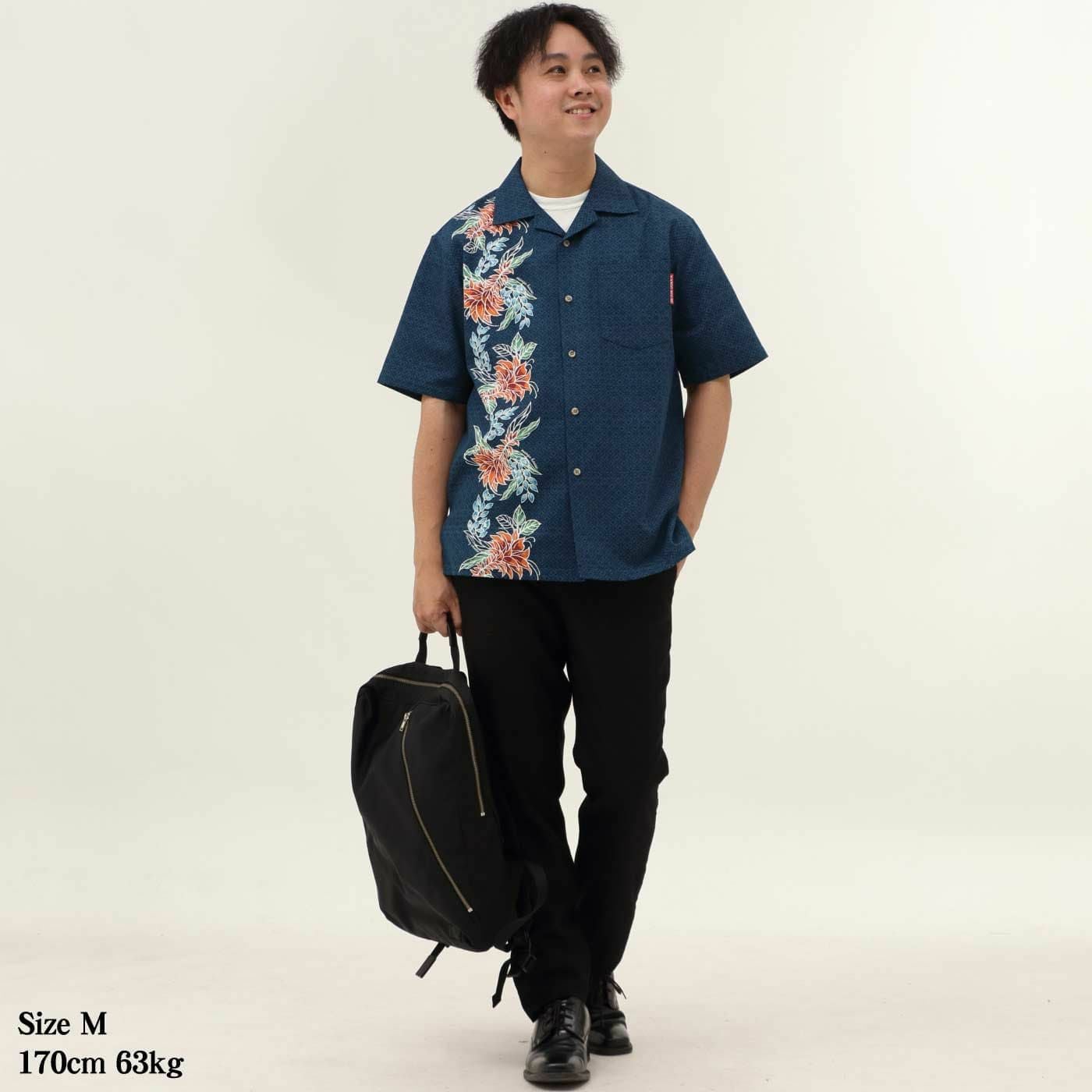 かりゆしウェア　モデル着用画像