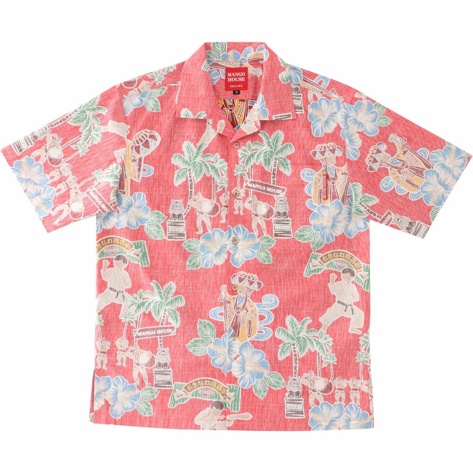 かりゆしウェア　サムネイル画像　レッド