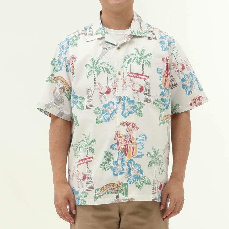 かりゆしウェア　モデル着用画像