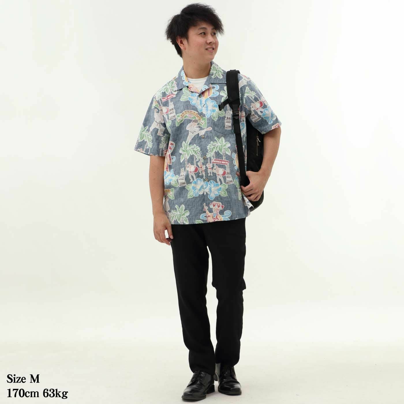 かりゆしウェア　モデル着用画像