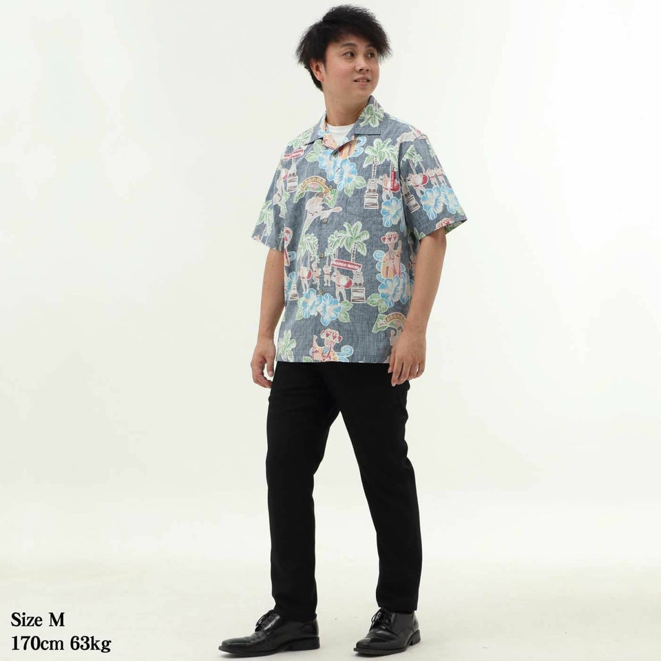 かりゆしウェア　モデル着用画像