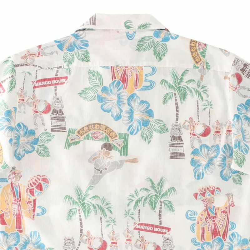 かりゆしウェア　詳細　裏側