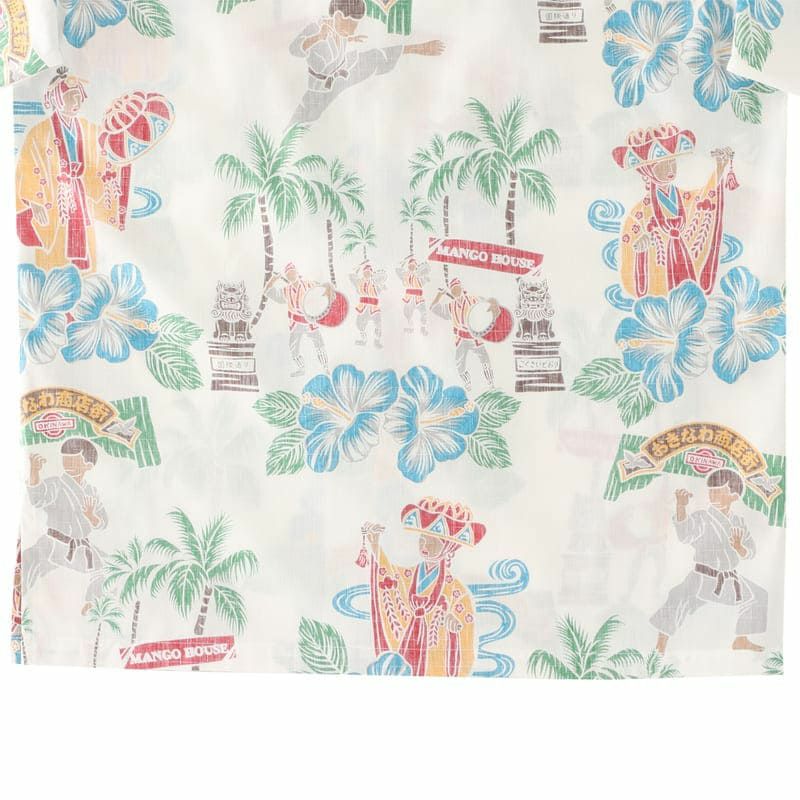 かりゆしウェア　詳細　裏側