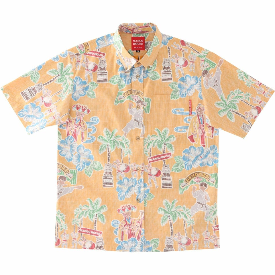 かりゆしウェアサムネイル画像　イエロー