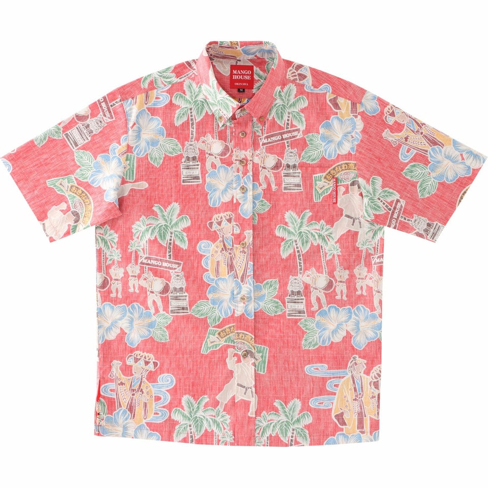 かりゆしウェアサムネイル画像　レッド