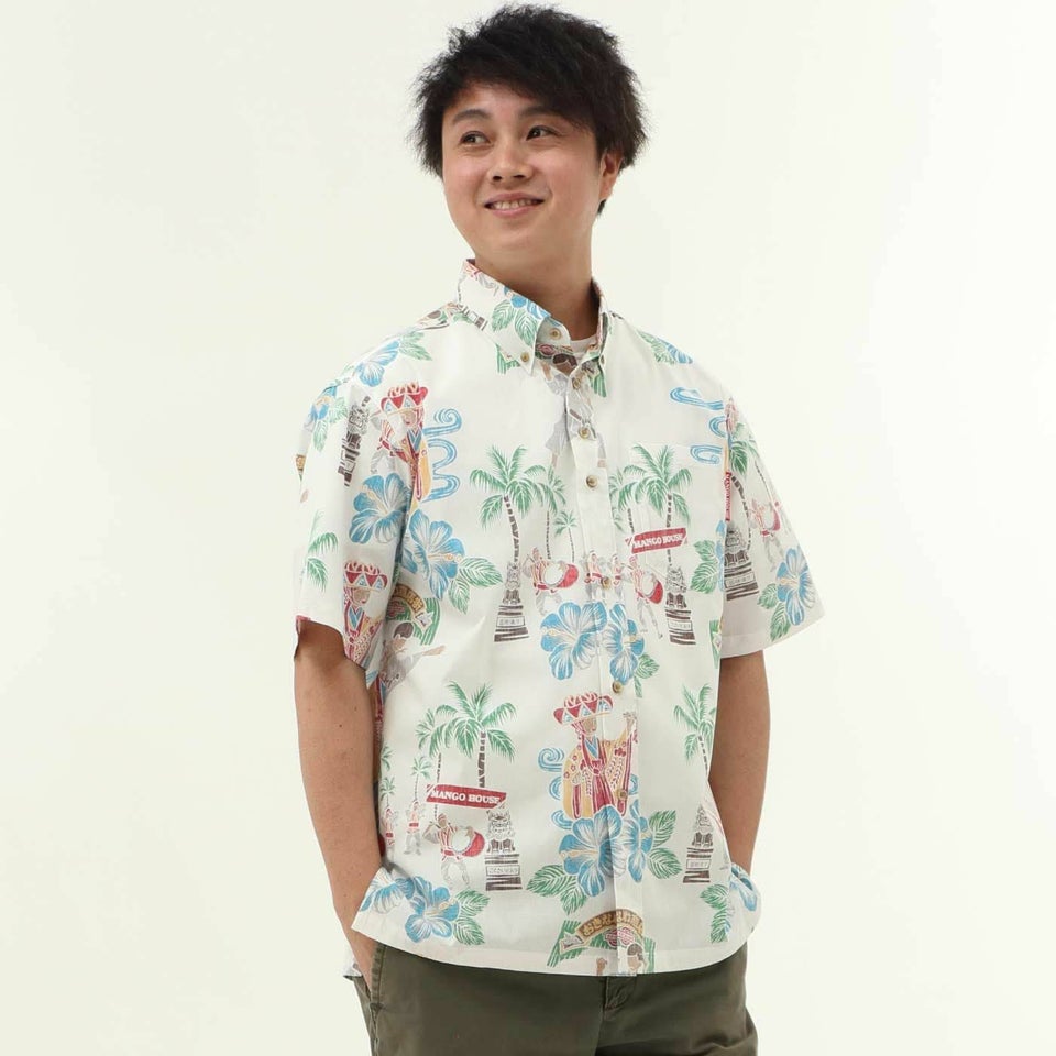 かりゆしウェアモデル着用画像