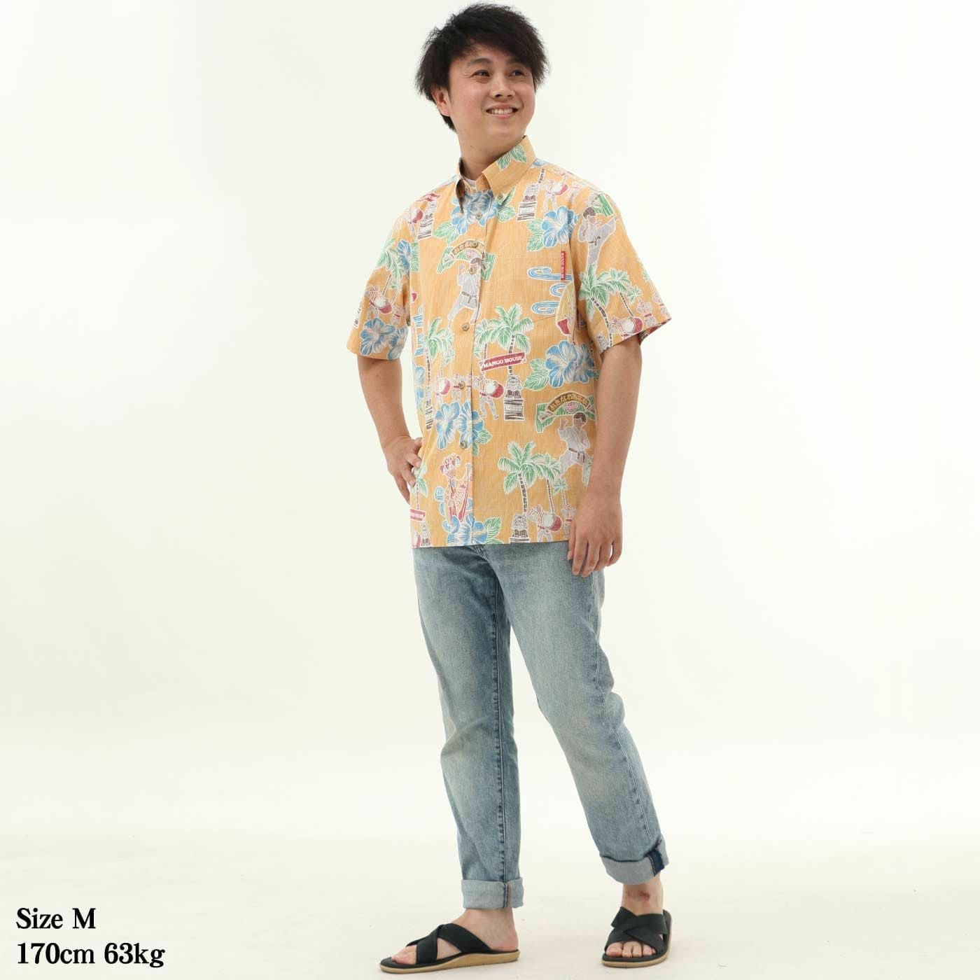 かりゆしウェアモデル着用画像