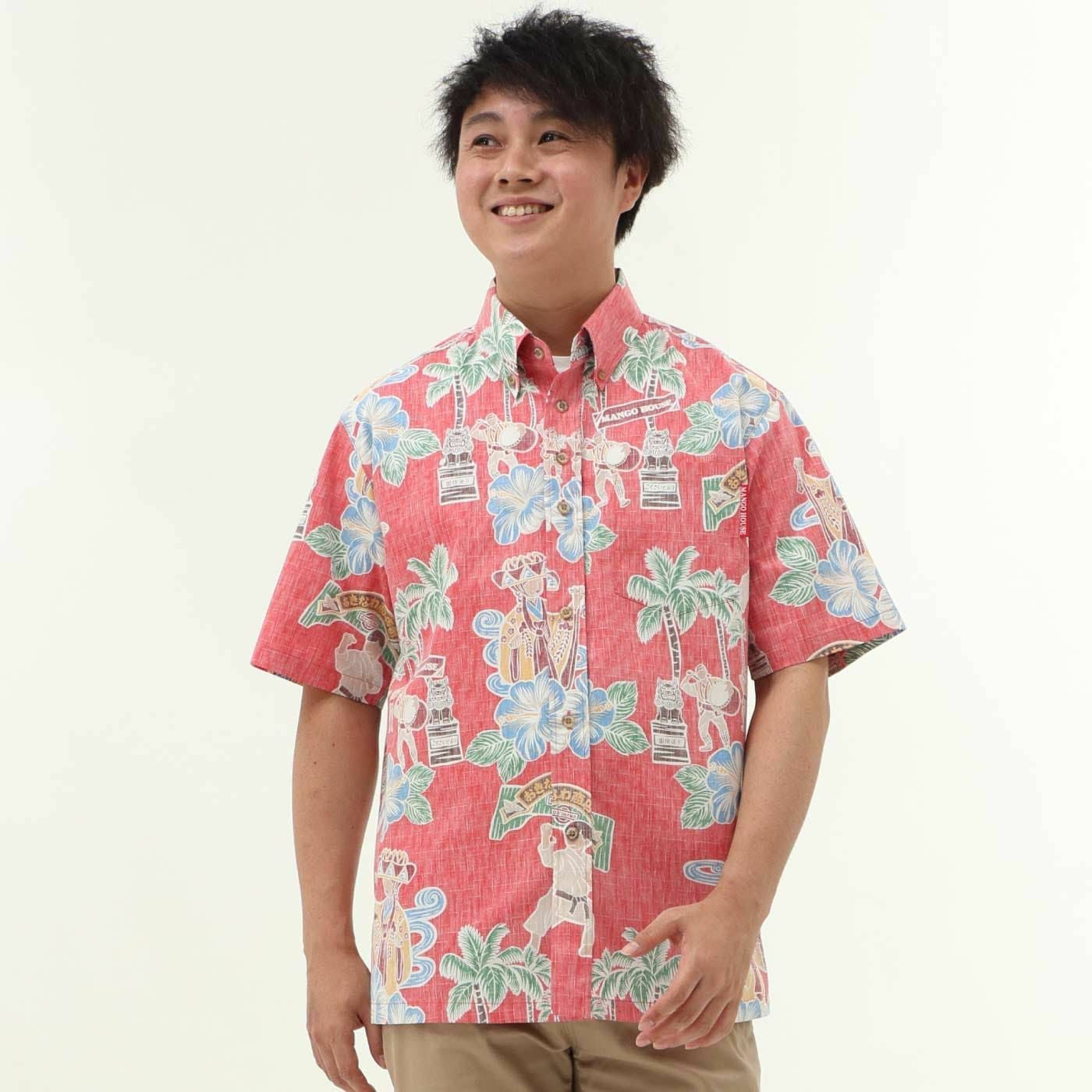 かりゆしウェアモデル着用画像