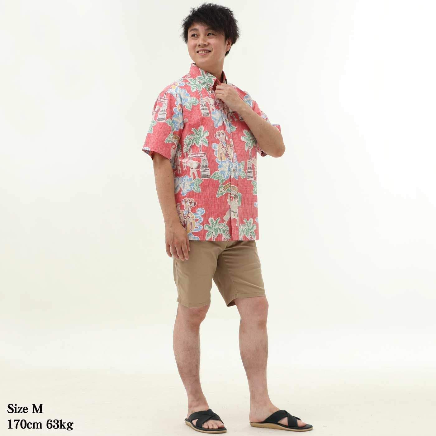 かりゆしウェアモデル着用画像