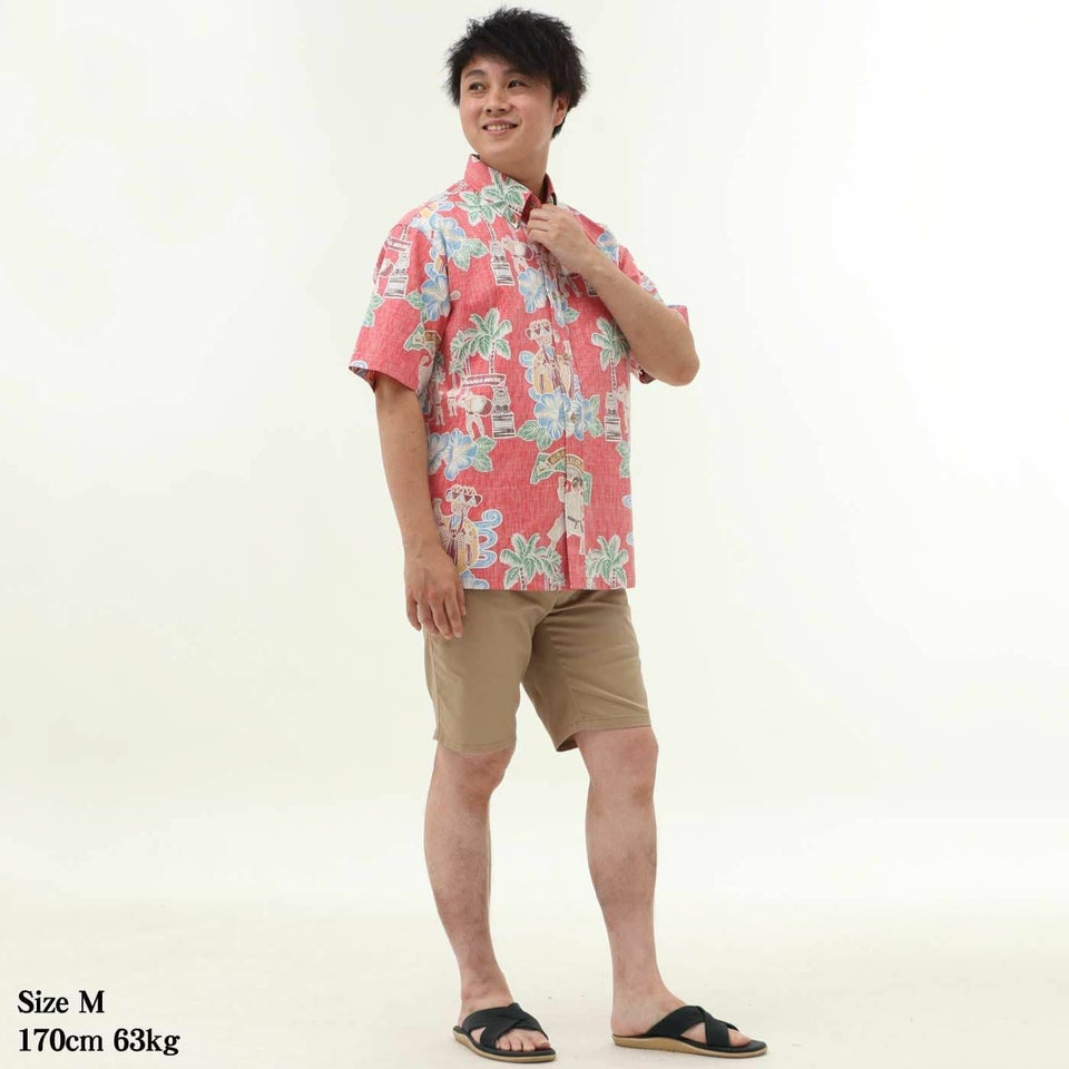 かりゆしウェアモデル着用画像