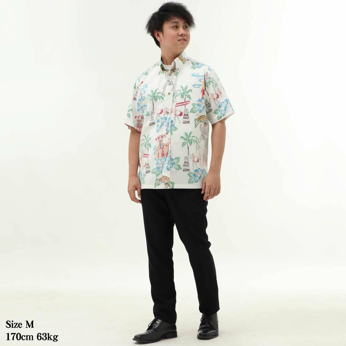 かりゆしウェアモデル着用画像